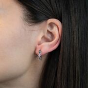 Cercei argint colorati Rainbow