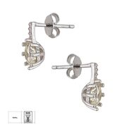 Cercei argint eleganti Thia cu zirconiu