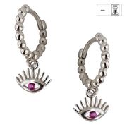 Cercei argint rotunzi Thia