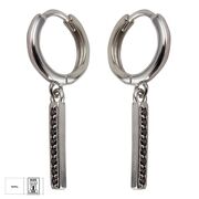 Cercei argint maro Thia cu zirconiu