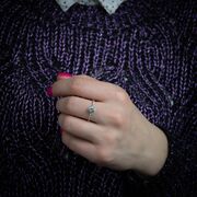 Inel argint banut abalone Thia marimea 51