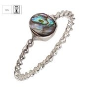 Inel argint banut abalone Thia marimea 51