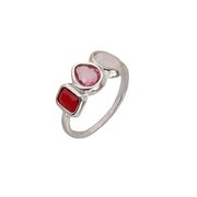 Inel argint crystal roz Thia marimea 56