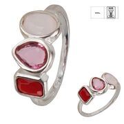 Inel argint crystal roz Thia marimea 56