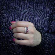 Inel argint 925 Thia silver zirconii