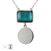 Lant argint banut si crystal Thia