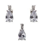 Set argint elegant lacrima Thia