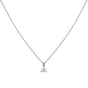 Lant argint elegant triunghi Thia