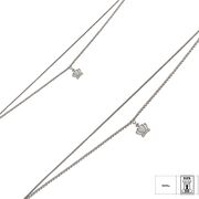 Bratara argint dubla coronita Sezia