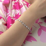 Bratara argint inimioare Thia