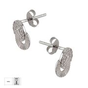 Cercei argint cercuri cu zirconiu