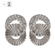 Cercei argint cercuri cu zirconiu