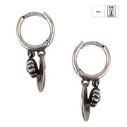 Cercei argint banut cu soare