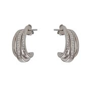 Cercei argint eleganti Thia cu zirconiu