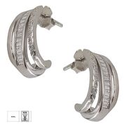 Cercei argint eleganti Thia cu zirconiu