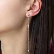 Cercei lungi argint Versay