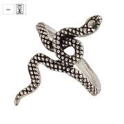 Inel argint sarpe vintage Snake marimea 56