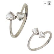 Inel argint inimioare sidef Thia