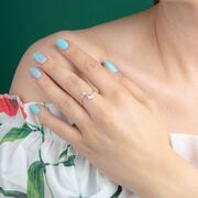 Inel argint inimioare sidef Thia