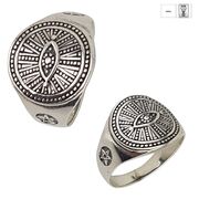 Inel argint barbati tip ghiul Zephyr marimea 62