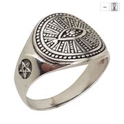 Inel argint barbati tip ghiul Zephyr marimea 62