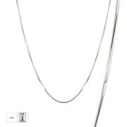 Lant argint simplu 45 cm Astasia