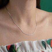 Lant argint simplu 45 cm Astasia