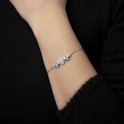 Bratara argint inima delicata Spark