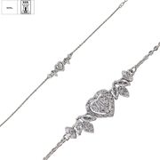 Bratara argint inima delicata Spark