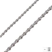 Bratara argint zirconii rotunde Thia