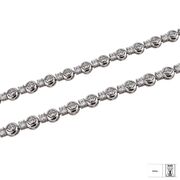 Bratara argint zirconii rotunde Thia