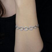 Bratara argint zale rotunde Thia