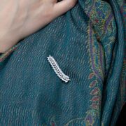 Brosa argint crenguta zirconii Allma