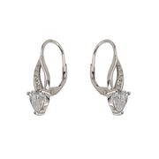 Cercei argint inima cu tortita Folla