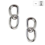 Cercei argint zale cu surub Thia