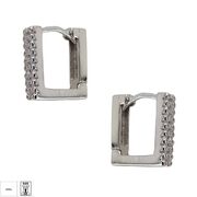 Cercei argint patrati Thia