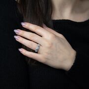 Inel argint elegant zirconii Thia Silver marimea 52