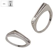 Inel argint model geometric Thia marimea 56