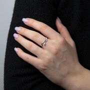 Inel argint sarpe reglabil Yilan