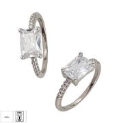 Inel argint logodna zirconii Thia marime 60