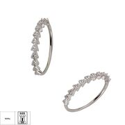 Inel argint delicat zirconii Thia marimea 56