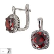 Set argint elegant rosu Thia