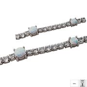 Bratara argint tennis opal Aria