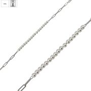 Bratara argint perle de cultura Callas