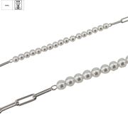 Bratara argint perle de cultura Callas