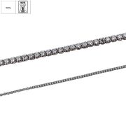 Bratara argint tennis Ezra