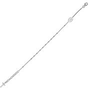 Bratara argint cruciulita Kare