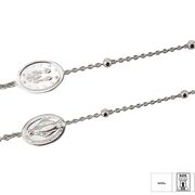 Bratara argint cruciulita Kare