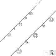 Bratara argint pandantive Tessa