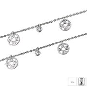 Bratara argint pandantive Tessa